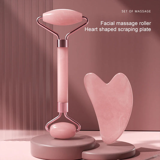 Rose Face Roller Set