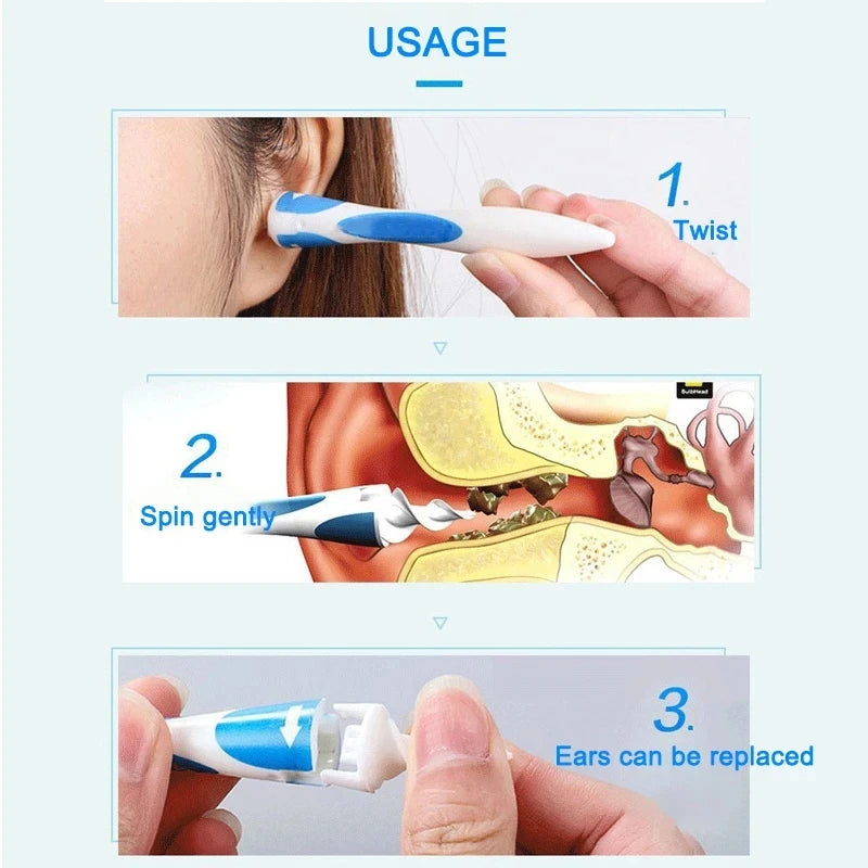 Soft Spiral Ear Cleaner